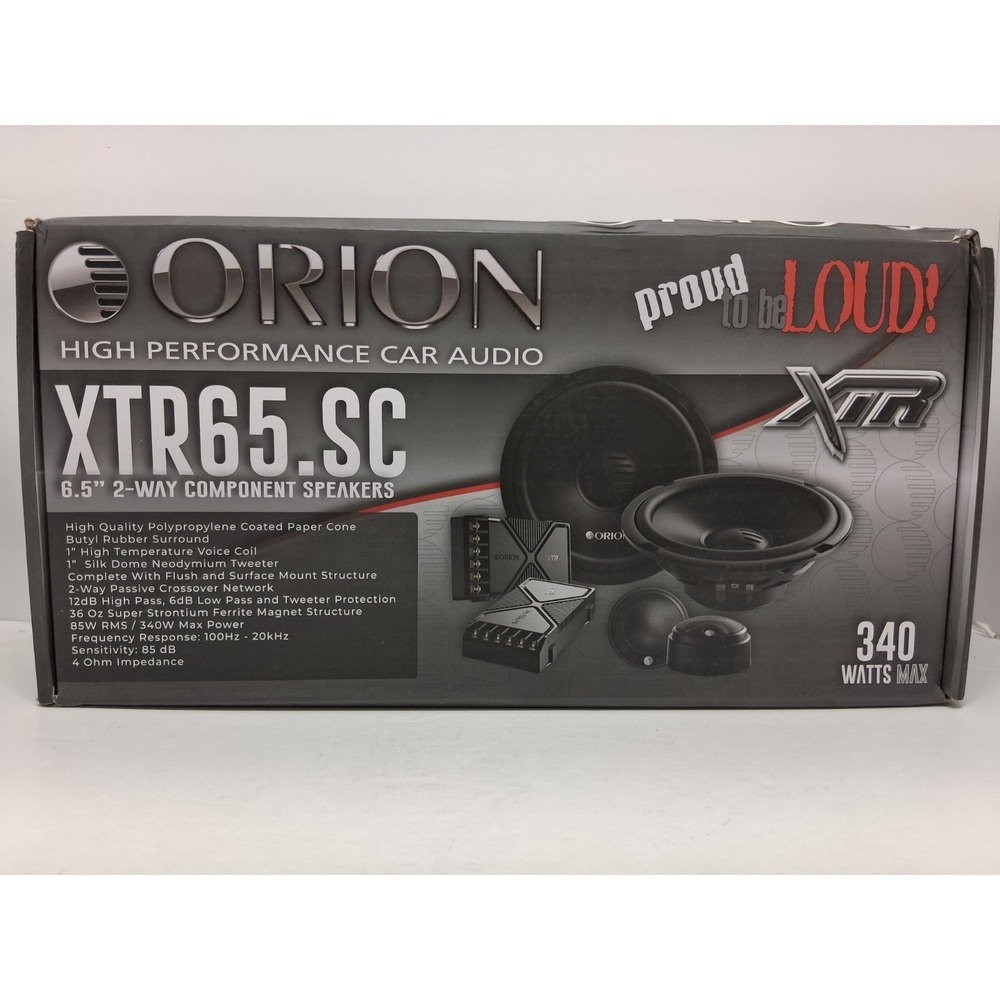 Orion XTR65.SC  Component Set
